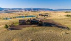 Livingston Montana Vacation Rental Home Emigrant Peak Lodge drone