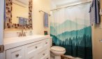 Evergreen House Yellowstone River Rental Home bath
