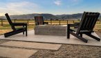 Lodge at Elbow Creek Yellowstone River Rental Home seating