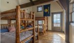 Yellowstone River Vacation Rental Home New Moon Lodge bedroom