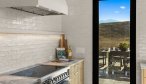 Yellowstone River Valley Rental Home Paradise Retreat at Chico stove view
