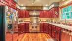 Paradise Valley MT Rental Home Red House Homestead kitchen