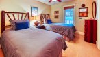 Livingston Montana Rental Home Red House Homestead bed