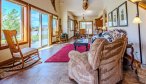 Waterfront Vacation Rental Home in Paradise Valley River Run living room
