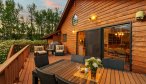 Livingston Montana Vacation Rental Home Valley View Lodge deck