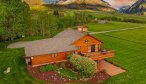 Valley View Lodge Vacation Rental Home in Paradise Valley drone