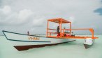 Christmas island boat