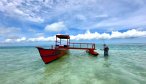 Christmas island fly fishing lodge boat
