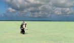 Christmas island wading flats