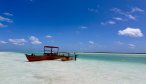Christmas island wading flats boat