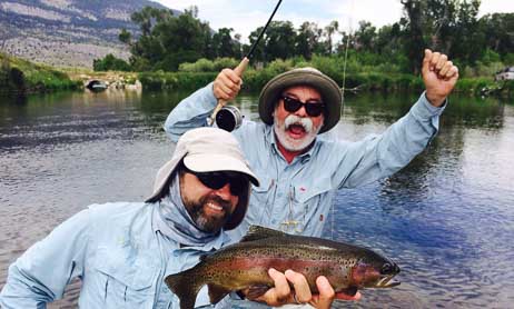 Best fly fishing guides Big Sky