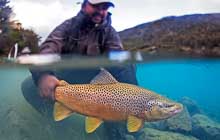 Hosted fly fishing trips