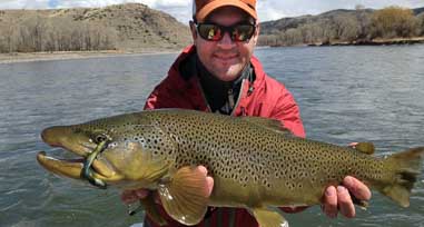 Miles McGeehan is a fly fishing guide in Montana Miles McGeehan fishing guide