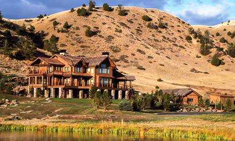 Montana fly fishing lodge package