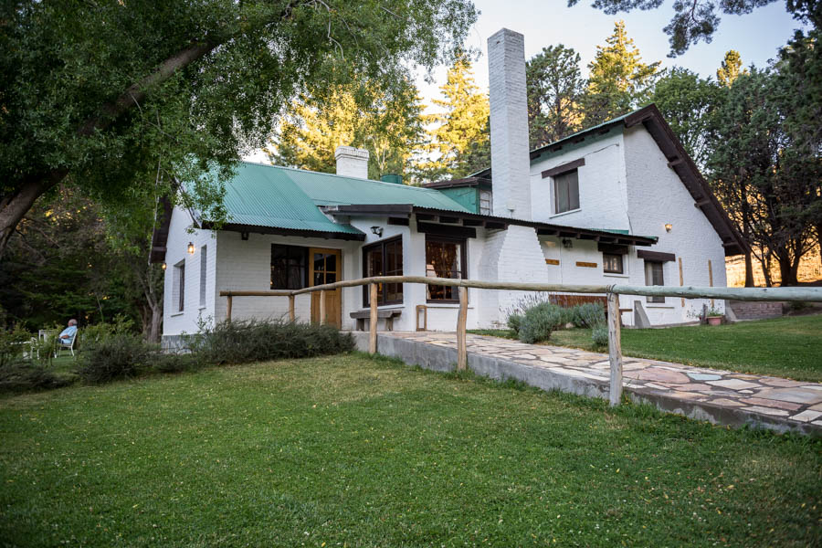 The main lodge at the massive 200,000 acre Estancia Quemquemtreu