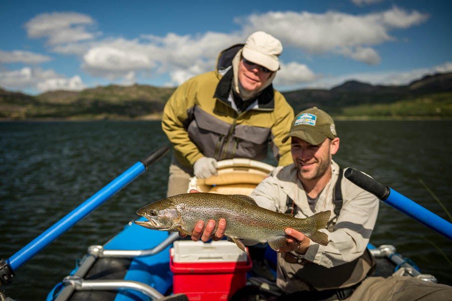 Fishing Rio Pico lakes region Our guide Johnny O'Farrall hails from a Welsh family in Esquel, Argentina. The region is home to a large Welsh population that settled the region in the mid 1800's. Johnny and the rest of our PRG guides all had outstanding knowledge of the region and used excellent equipment