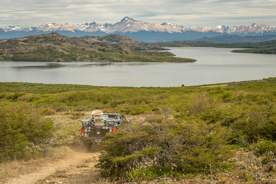 Lago dos Lago Dos holds some of the largest trout in the Rio Pico region