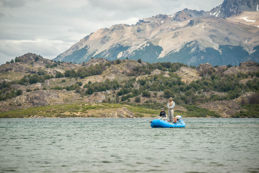 Fly Fishing the lakes of Patagonia near Rio Pico In addition to trout filled streams, Rio Pico offers some of Patagonia's best lake fishing