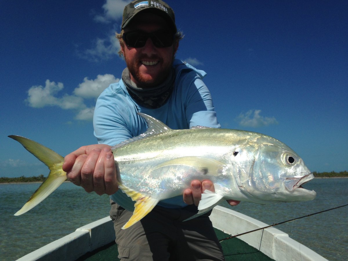 Doug's Jack Although not nearly as prestigious as a Permit, Jacks are fun targets on the flats