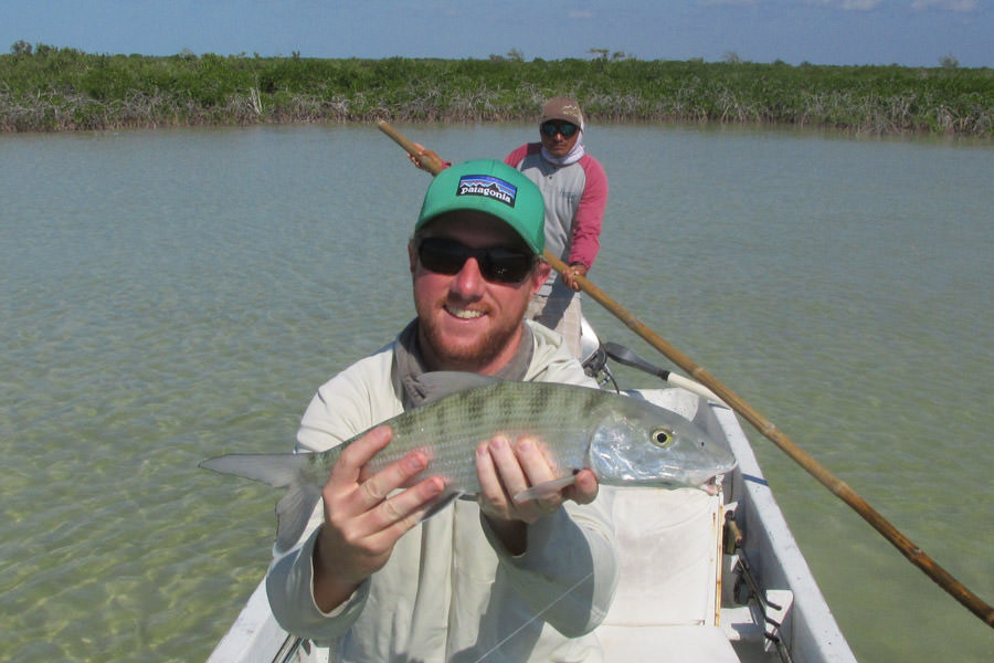 Most Bonefish in Mexican waters run between 2 and 4 pounds