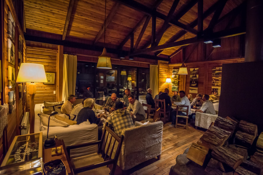 Dinner at Kau Tapen Lodge Kau Tapen Lodge Argentina