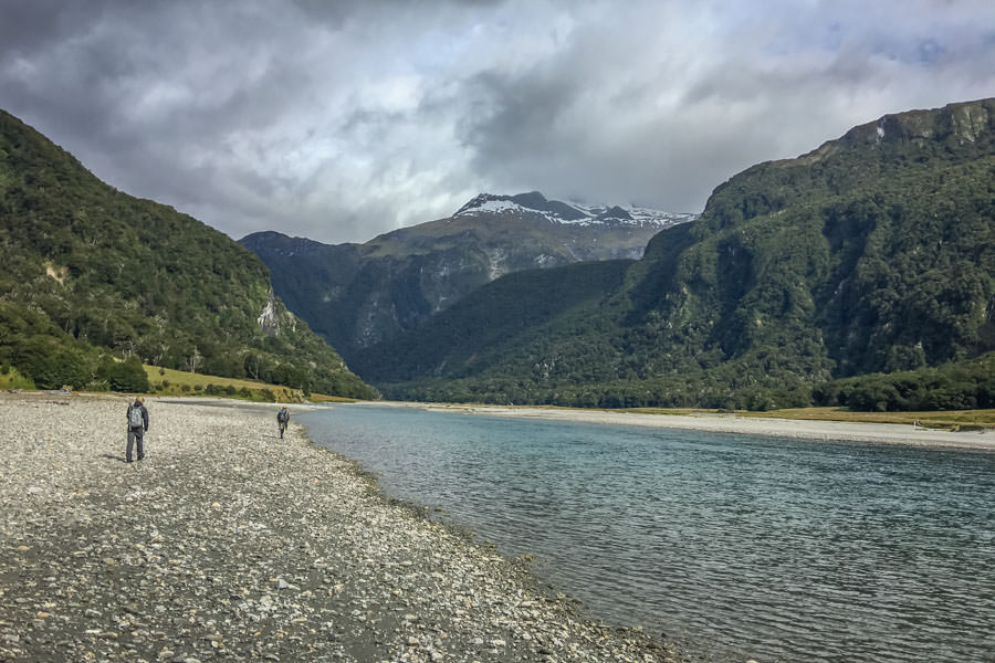 Fly fishing New Zealand back country