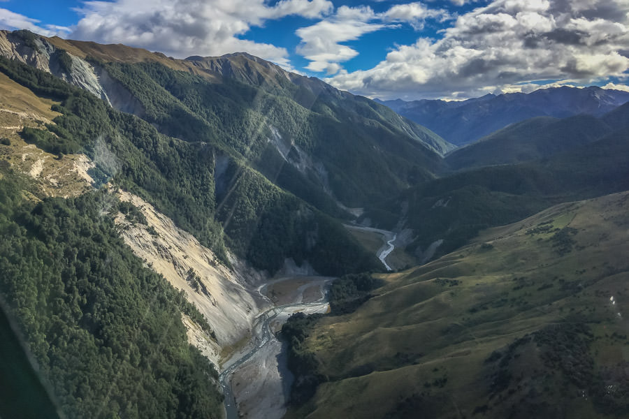 Heli fishing new zealands south island