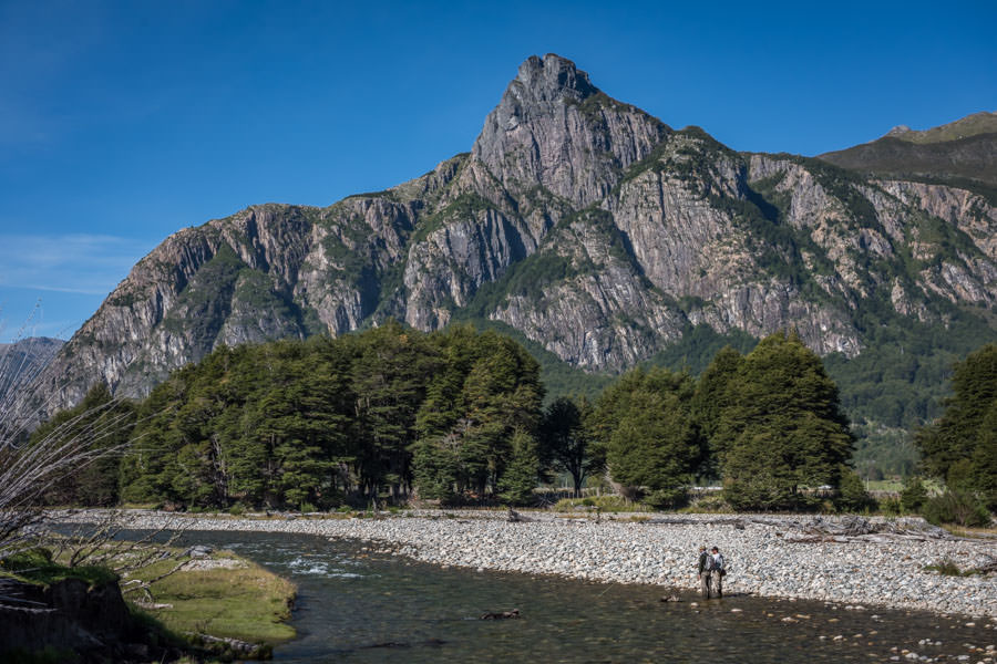 Searching for big Chilean brown trout Revisting great water with great friends