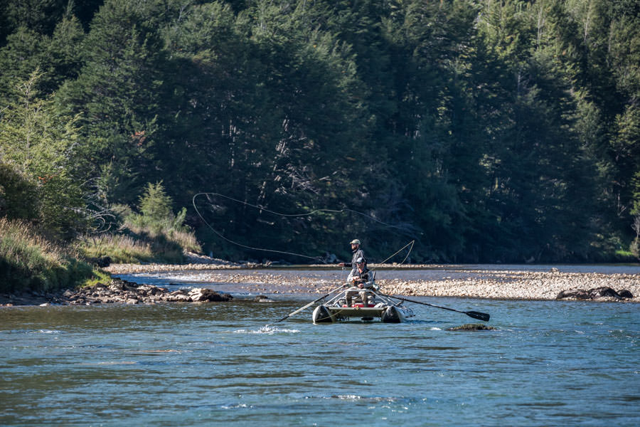 Long casts on the Paloma Throwing big dries to wild trout