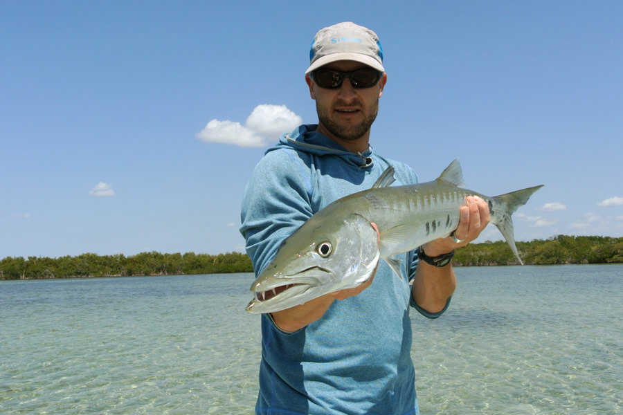 Barracuda caught in Cuba