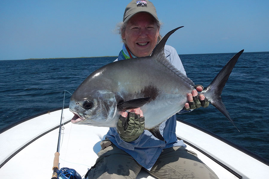 Fly Fishing for Permit on Turneffe Atoll
