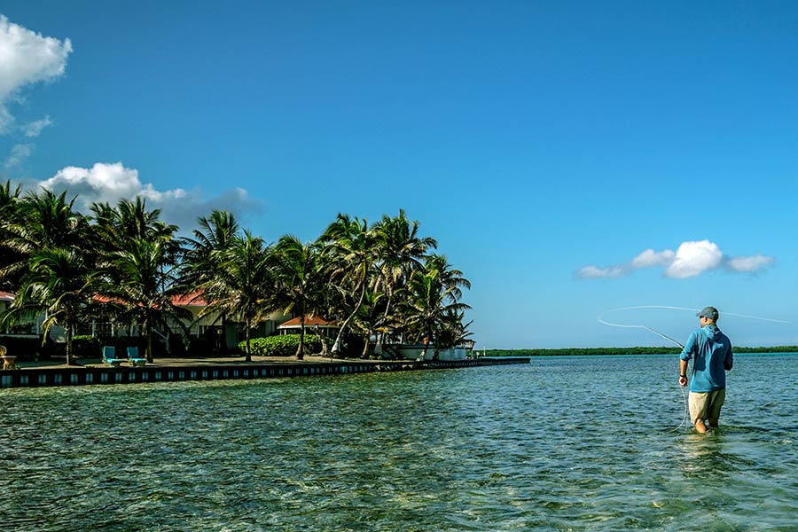 Fly Fishing for Permit on Turneffe Atoll