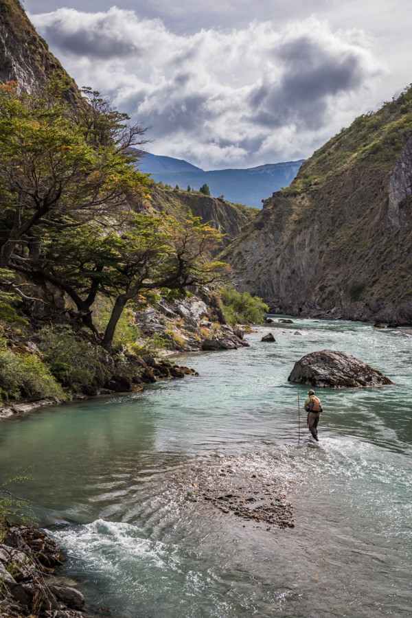 Working the beautiful waters of the Chacabuco Working the beautiful waters of the Chacabuco