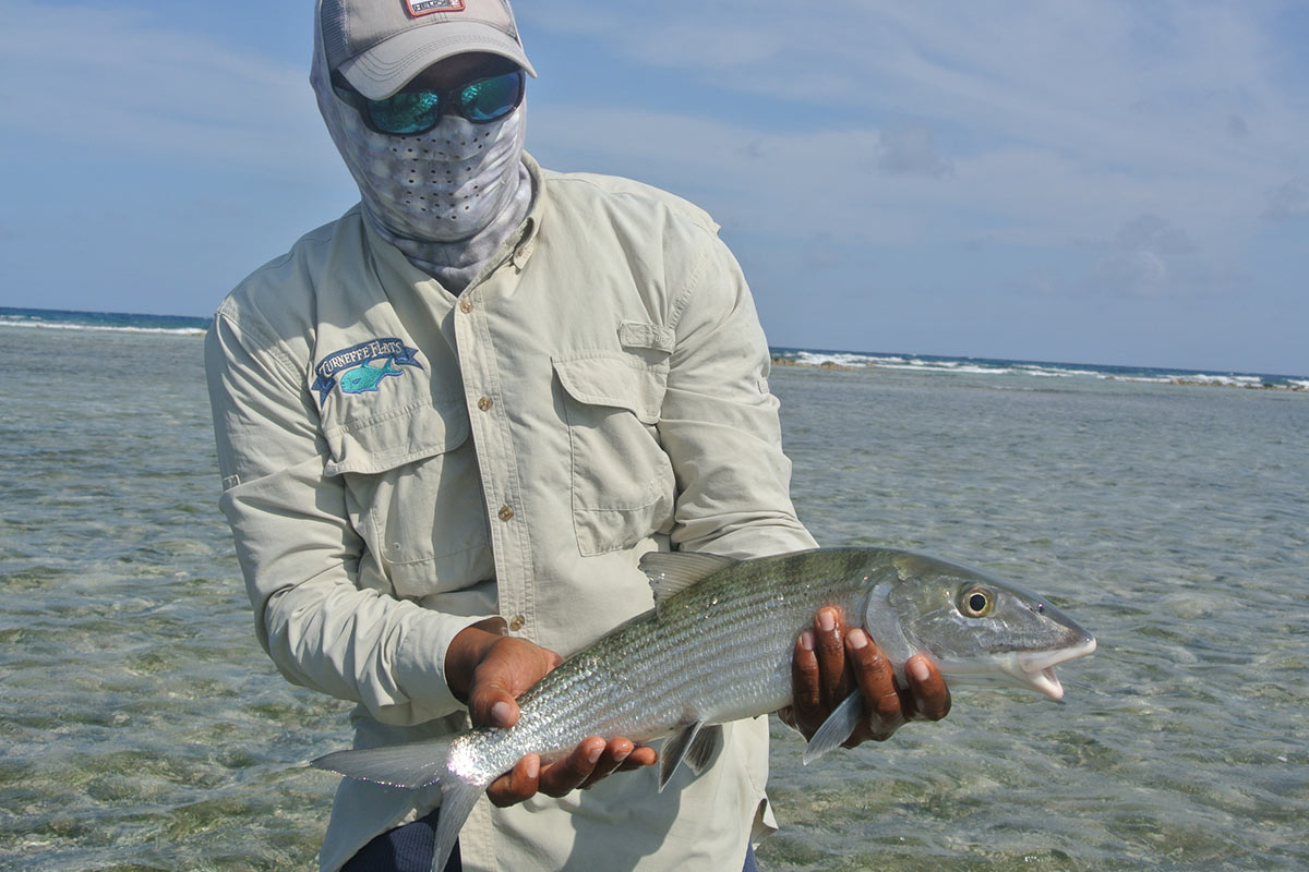 Bonefish caught in Belize