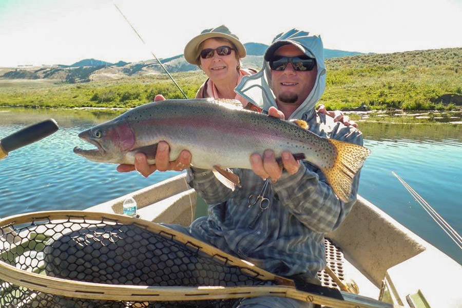 Another trophy from one of Montana Angler's private lakes!