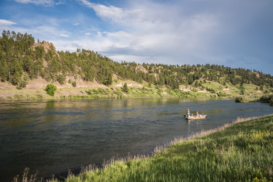 The Missouri River is one of Montana's most ideal rivers for soft hackle fishing