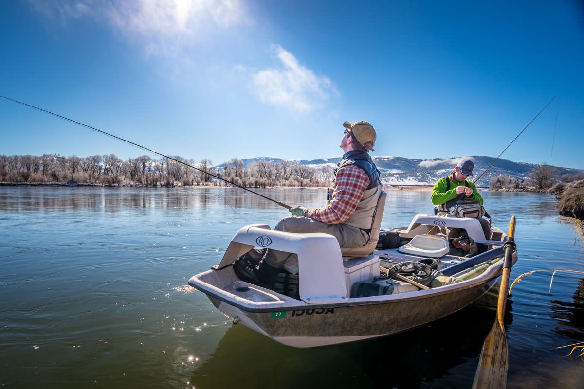 Beautiful April days like this are tough to beat! Happy fish & happy anglers! 
