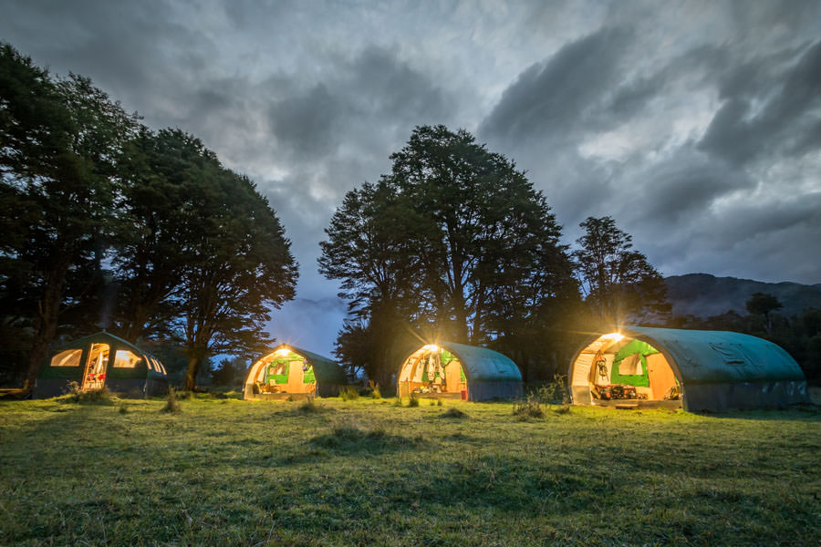 The River of Dreams Camp on the remote Rio Blanco