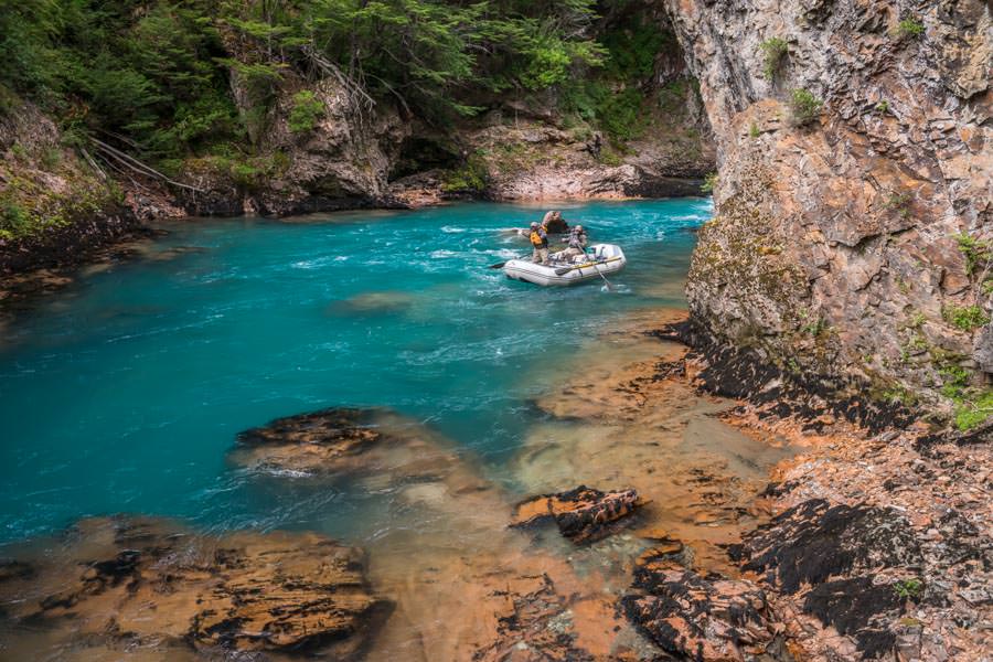 Paloma River Gorge The aquamarine waters of the Paloma River make this one of the scenic rivers on earth