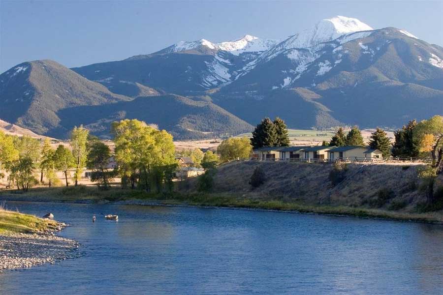 Yellowstone River Fishing Lodge Montana Angler Fly Fishing Lodges