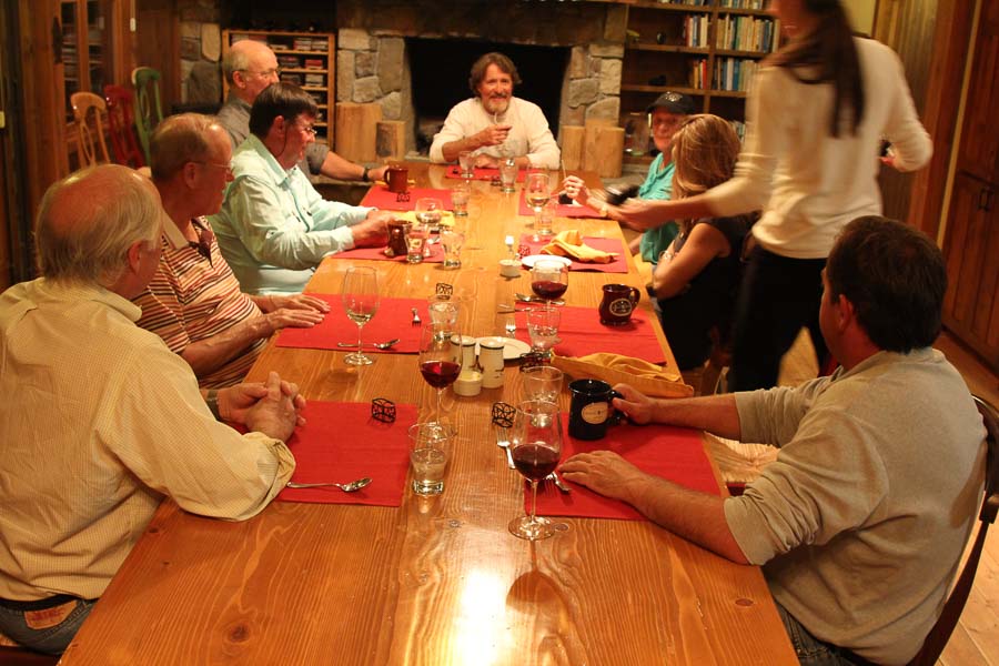 Dinner Montana Angler, Montana Fly Fishing