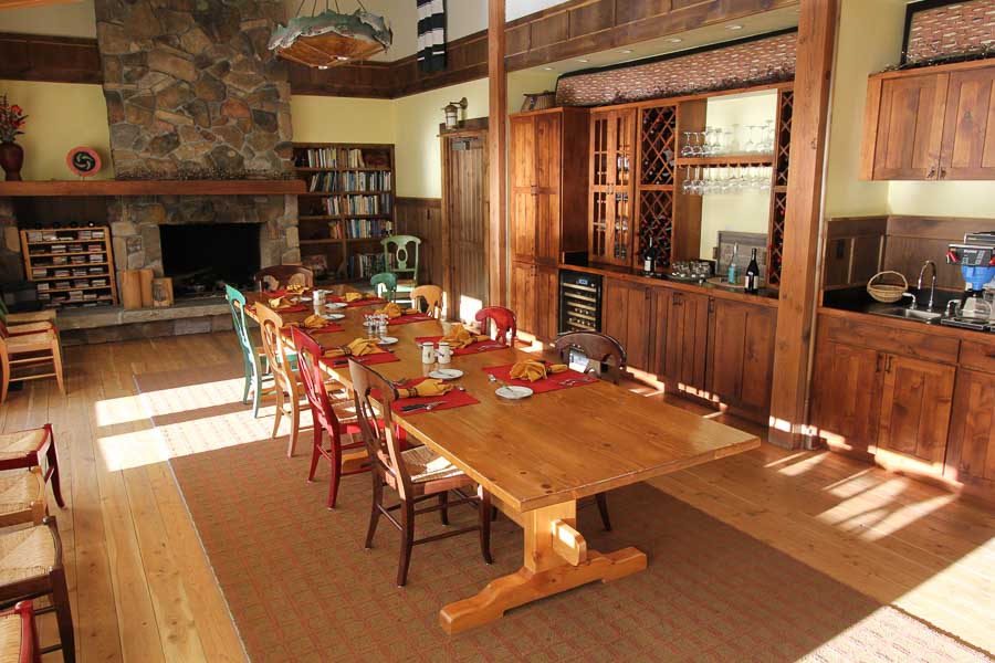 Dining Room Montana Fly Fishing Packages, Montana Angler