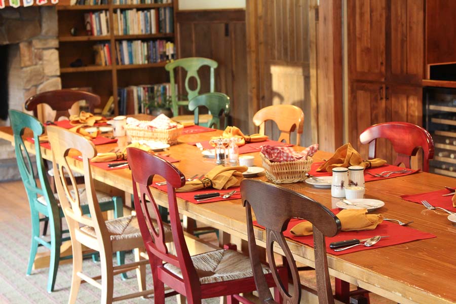 Dining Room Montana Angler, Montana Fly Fishing