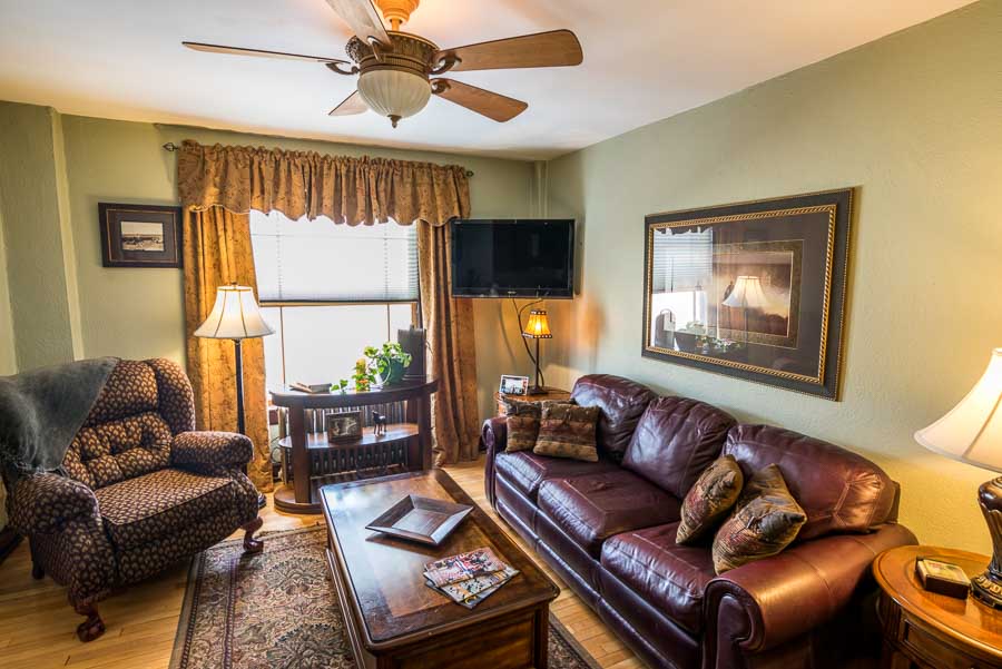 Murray hotel living room