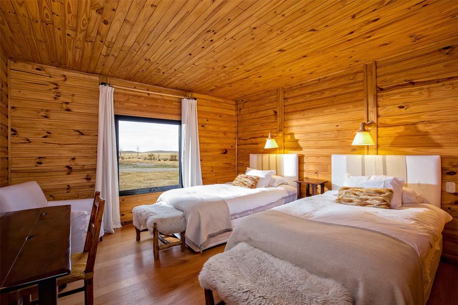 Bedroom Kau Tapen Lodge Fly Fishing