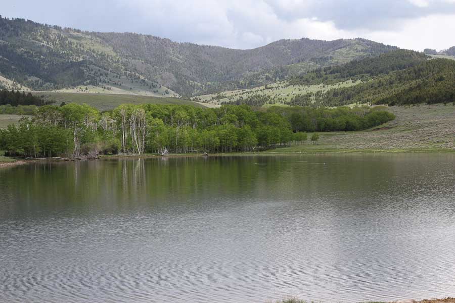 hanson lake fishing hanson lake scenery