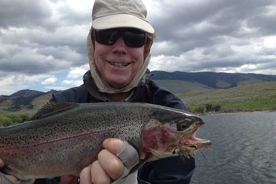 rainbow trout guided fishing trips montana