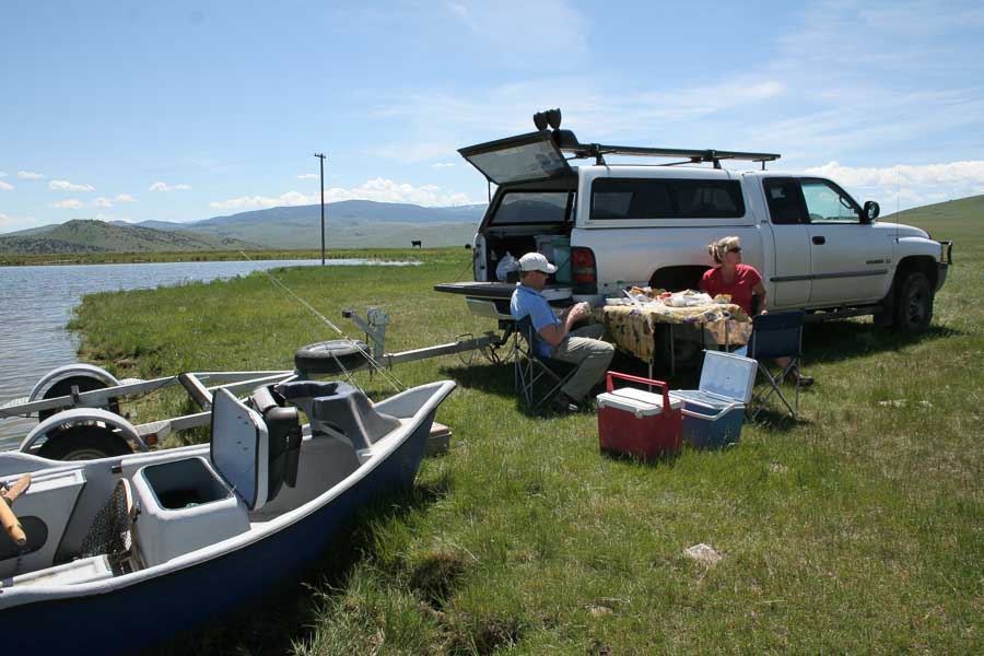 guided trout fishing