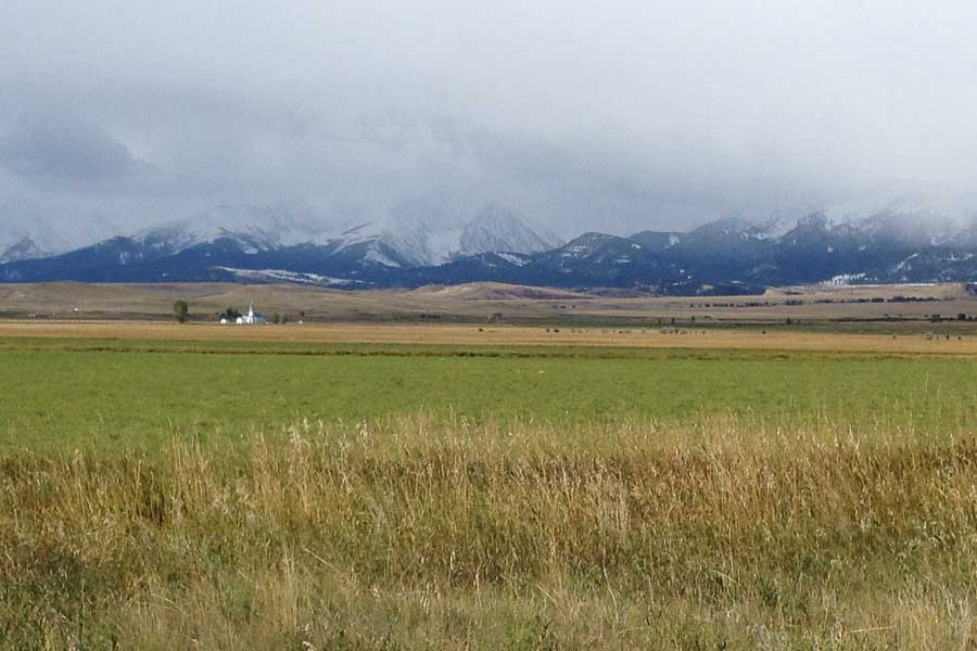 sweet grass creek scenery sweet grass creek mountain range