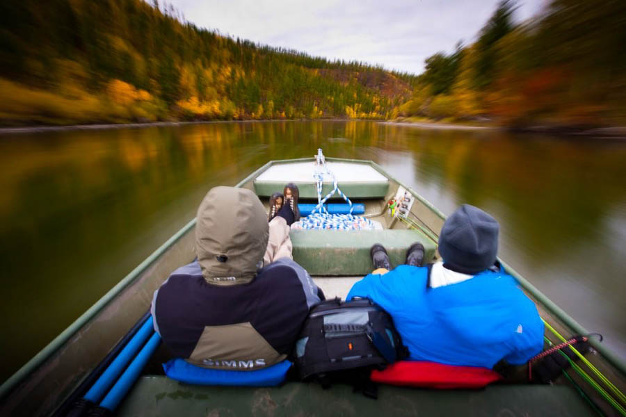 jet boat to the river